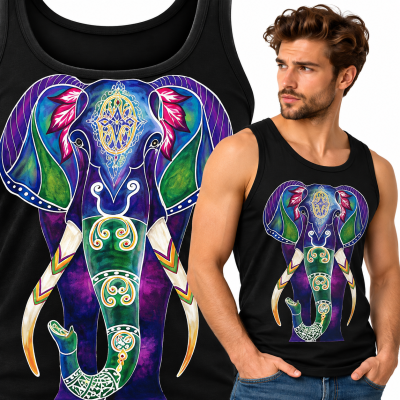 TANK TOP ZWIERZĘTA  SŁOŃ 3